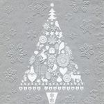 Pacote 20 Guardanapos Papel Xmas My Tree Paper Design