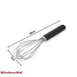 Fouet Batedor de Ovos Profissional Preto KitchenAid