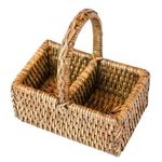 Porta Adoçante Rattan Gili 12x8 cm Natural Home