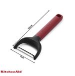 Descascador Y Peeler Frutas Legumes Vermelho KitchenAid