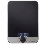 Balança para Cozinha Digital Single Glass Top Preta KitchenAid
