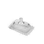 Manteigueira Cristal de Chumbo Pearl 11x7 cm Wolff