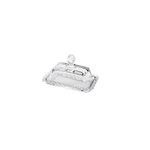 Manteigueira Cristal de Chumbo Pearl 11x7 cm Wolff
