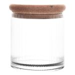 Pote para Mantimento Essencia Tampa Rolha 450 ml Lyor