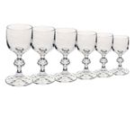 Jogo 6 Taças Licor Claudia Cristal Ecológico 50 ml Bohemia