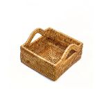 Cesta Rattan Pecatu 18x18 cm Natural Home
