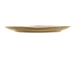 Jogo 6 Pratos Sobremesa Preto Dourado Dubai 21cm Wolff