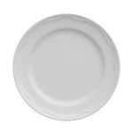 Jogo 6 Pratos de Sobremesa Cottage 21 cm Branco Germer