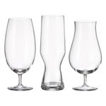 Jogo 6 Copos de Cerveja Beercraft Cristal 2x 550/630/680 ml 