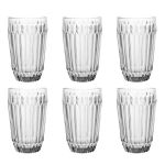 Jogo 6 Copos Bretagne Cristal 355 ml Transparente L'Hermitage