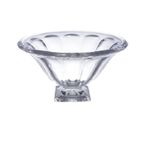 Centro de Mesa com Pé Panel Cristal 37 cm Wolff