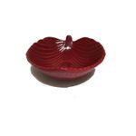 Jogo 6 Bowls para Sopa Relevado Vermelho Scalla Cerâmica