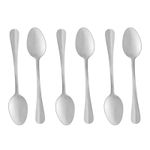 Jogo 6 Colheres para Chá Positano Inox 13 cm Lyor