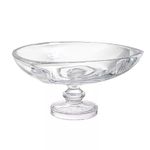 Centro de Mesa com Pé 32x17 cm Vena Adely Crystal