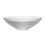 Centro de Mesa de Vidro Espiral 28,5x9,5 cm Lyor