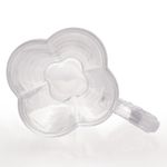 Jogo 4 Xícaras 80 ml Café Vidro com Pires Butterfly Wolff