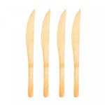 Jogo 4 Espátulas de Bambu 18 cm Lyor