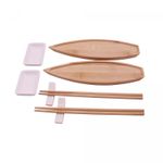 Conjunto 8 Peças Sushi Bambu Nagasaki Lyor