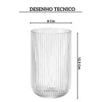 Jogo 4 Copos Baixo Imola 270 ml Zahav