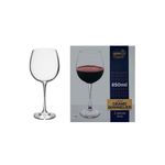 Jogo 2 Taças Grand Sommelier Cristal 850 ml Transparente Bohemia