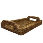 Bandeja Rattan Sunrise 30x20 cm Natural Home