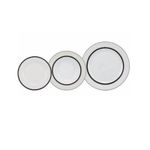 Aparelho de Jantar 18 Peças Branco Fortune