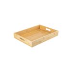 Bandeja com Alças Sense 37 x 28,5 cm Bambu Ou