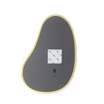 Bandeja/Espelho 28x18 cm Hubba Pebble Umbra