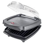 Grill Elétrico Burguer Duas Chapas com Estufa 220 V Oster