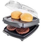 Grill Elétrico Burguer Duas Chapas com Estufa 220 V Oster