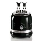 Torradeira Elétrica Moderna Preta 220 V Ariete