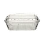 Manteigueira com Tampa Vidro Frigo 17 cm Pasabahçe