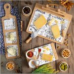 Conjunto Tábua + 4 Peças para Queijo com Cabo de Bambu Lyor