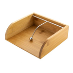 Porta Guardanapos Sense Bambu 19x19 cm Ou
