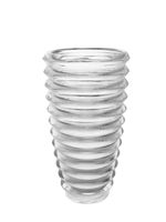 Vaso Saturno 25 x 13 cm Vidro Adely Crystal