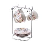 Suporte para Xícaras de Café e Pires Inox Future