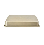 Forma Retangular 35 cm Funda Dourado Aço Carbono Kenya 
