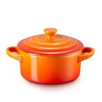 Mini Cocotte Laranja Pegador Colorido Le Creuset