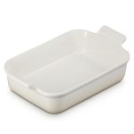 Travessa Retangular 19 cm Heritage Meringue Le Creuset