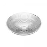Centro de Mesa de Vidro Espiral 28,5x9,5 cm Lyor