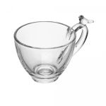 Jogo 4 Xícaras de Café 80 ml Birds Cristal Ecológico Wolff
