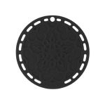 Suporte de Silicone Black Onyx Le Creuset