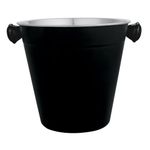 Balde de Gelo Open Bar Inox Preto 1,25 L Dynasty