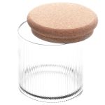 Pote para Mantimento Essencia Tampa Rolha 450 ml Lyor