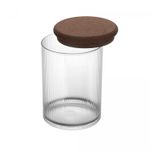 Pote para Mantimento Essencia Tampa Rolha 850 ml Lyor