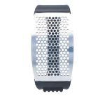 Espremedor de Alho Aço Inox Preto 11 cm Lyor 