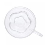 Jogo 2 Xícaras Chá Vidro Borossilicato 250 ml Hibisco Lyor