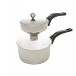 Cuscuzeira Individual Aço Inox 25x17,5 cm Lyor