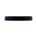 Relógio Parede Plástico Donum Branco Preto 30,5x4 cm Lyor