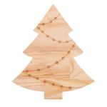 Tábua Árvore de Natal Madeira Pinus 28x25 cm Woodart